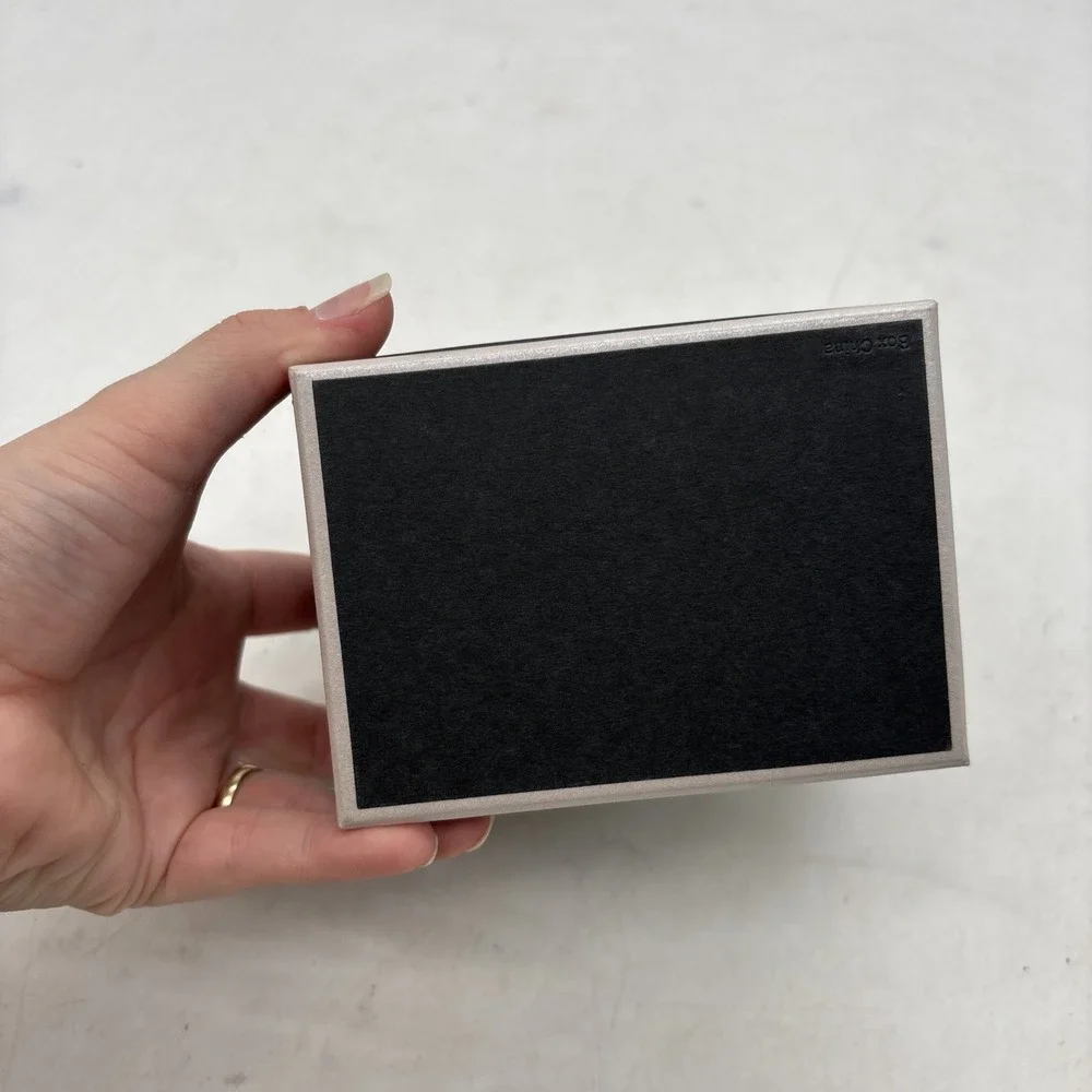 Bulova Watch Box 4.5x4x3.25x3. No Watch Box Only Flawed